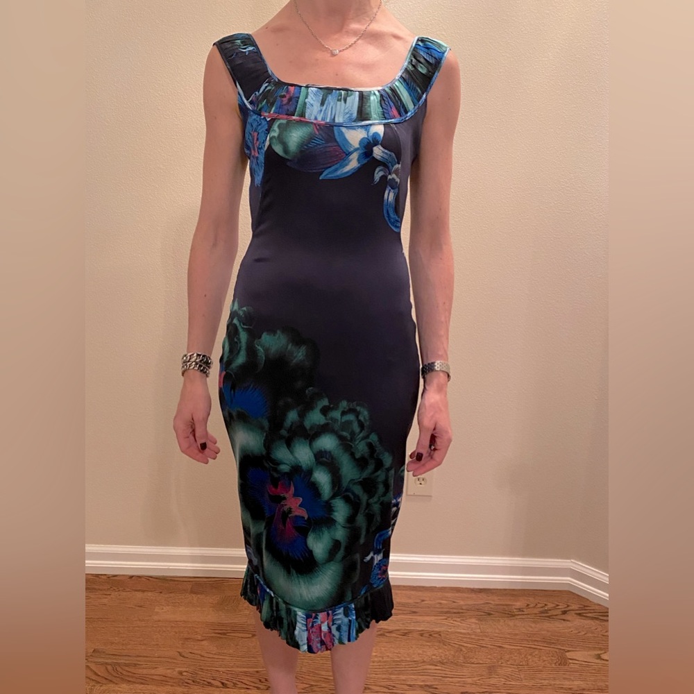 Roberto Cavalli silk dress